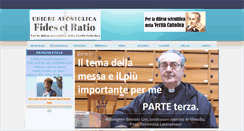 Desktop Screenshot of fidesetratio.it